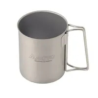 OTO Titanium Pot 450ml – Ultra-Light Titanium Mug for Camping & Outdoor Adventures