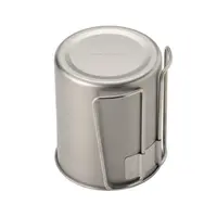 OTO Titanium Pot 450ml – Ultra-Light Titanium Mug for Camping & Outdoor Adventures