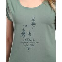 Kilpi Roane-W Women's T-shirt with Stretch Cotton