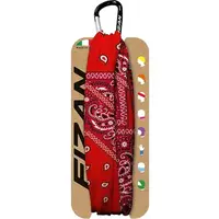 Fizan Neck Warmer Paisley Classic Red