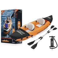 Hydro-Force Rapid X2 Set BESTWAY, Φουσκωτό καγιάκ δύο ατόμων, Μήκος: 3.21m, Αντοχή: 180kg, 2 πτερύγια, 65077