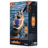 Hydro-Force Rapid X2 Set BESTWAY, Φουσκωτό καγιάκ δύο ατόμων, Μήκος: 3.21m, Αντοχή: 180kg, 2 πτερύγια, 65077