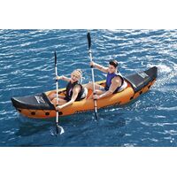 Hydro-Force Rapid X2 Set BESTWAY, Φουσκωτό καγιάκ δύο ατόμων, Μήκος: 3.21m, Αντοχή: 180kg, 2 πτερύγια, 65077