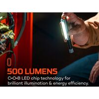 Nebo Lil Larry Flex Black 500 Lumens