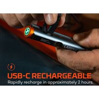 Nebo Lil Larry Flex Black 500 Lumens