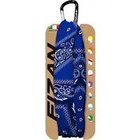 Fizan Neck Warmer Paisley Electric Blue