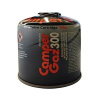 Camper Gas Cartridge  300g – Butane/Propane Mix – EN417 with Safety Valve