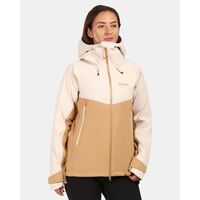 Kilpi Trinity-W Beige Women's Hardshell 3L Jacket