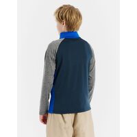 PRTDELANO Jr Twilight Navy Παιδικό Fleece 1/4 Protest