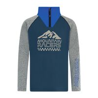 PRTDELANO Jr Twilight Navy Παιδικό Fleece 1/4 Protest