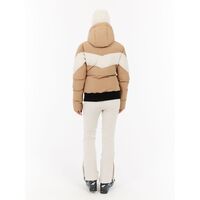 Prtjilly Teddy Brown Γυναικείο Μπουφάν Σκι Protest