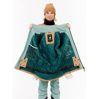 Prtsina Teddy Brown Γυναικείο Μπουφάν Σκι Protest