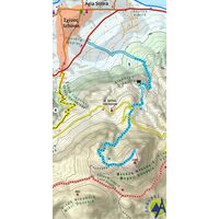 Χάρτης Ανάβαση Κιθαιρώνας- Πατέρας- Γεράνεια 1:25.000