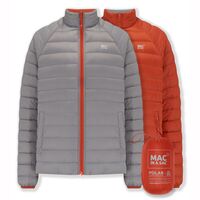 Polar Reversible Or/Gr Ανδρικό Μπουφάν Πουπουλένιο Mac In A Sac
