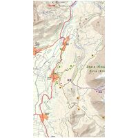 Χάρτης Ανάβαση Κυλλήνη Ζήρια 1:30.000