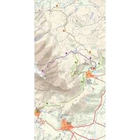 Χάρτης Ανάβαση Κυλλήνη Ζήρια 1:30.000