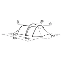 Robens Sage 3 PRO 3-Person Tunnel Tent