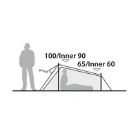 Robens Cress 2 PRO Tent 2-Person Ultralight 2.3 kg