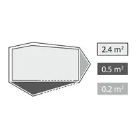 Robens Cress 2 PRO Tent 2-Person Ultralight 2.3 kg