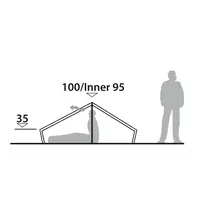 Σκηνή 2 Ατόμων Chaser 2 LW Robens