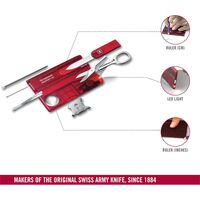 Πολυεργαλείο κάρτα Swiss Card Lite Κόκκινο Victorinox