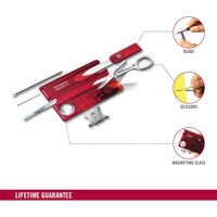 Πολυεργαλείο κάρτα Swiss Card Lite Κόκκινο Victorinox