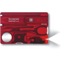 Πολυεργαλείο κάρτα Swiss Card Lite Κόκκινο Victorinox