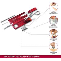 Πολυεργαλείο κάρτα Swiss Card Lite Κόκκινο Victorinox