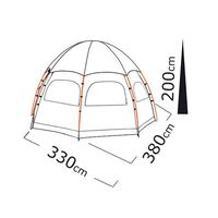 Salty Tribe Tent Hexagon 6 Sky View 6-Person