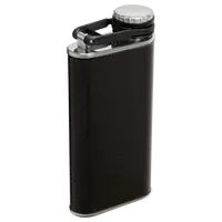 The Easy-Fill Wide Mouth Flask Hammertone Black 0.23lt Φλασκί Stanley