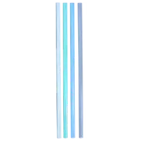 Stanley Quencher Straws 4-Pack Blue Replacement Straws