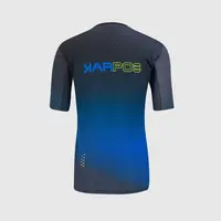 Karpos Val Di Dentro  Tee Black/Indigo B./Green Fluo Men’s Outdoor T-Shirt