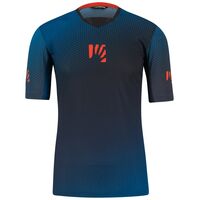 Karpos Val Di Dentro Tee Outer Space/Black/Tangerine Men's T-Shirt