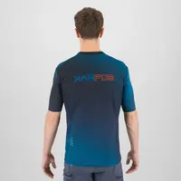 Karpos Val Di Dentro Tee Outer Space/Black/Tangerine Men's T-Shirt