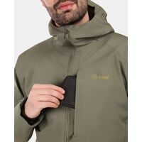 Kilpi Sonna-M Green Men's Waterproof Hiking Jacket