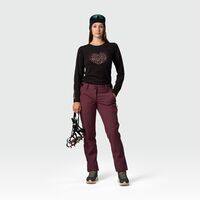 Northfinder Γυναικείο Παντελόνι Πεζοπορίας Softshell Angela Darkgrape