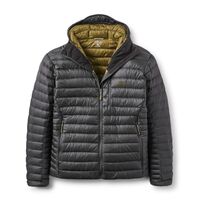 ​Rab Ανδρικό Μπουφάν Πουπουλένιο Microlight Alpine Hoody Anthracite