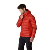 Rab Ανδρικό Μπουφάν Πουπουλένιο Microlight Alpine Hoody Dark Horizon