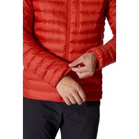 Rab Ανδρικό Μπουφάν Πουπουλένιο Microlight Alpine Hoody Dark Horizon