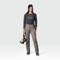 Northfinder Γυναικείο Παντελόνι Πεζοπορίας Softshell Ruut Grey