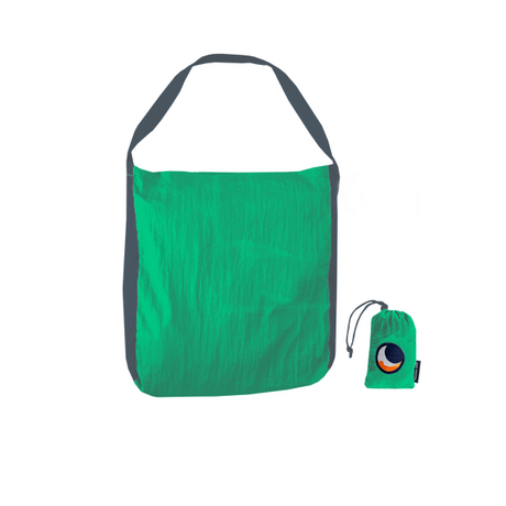 Τσάντα Super Marketbag Emerald Green Dark Grey Ticket To The Moon