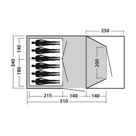 Easy Camp Huntsville 600 tent