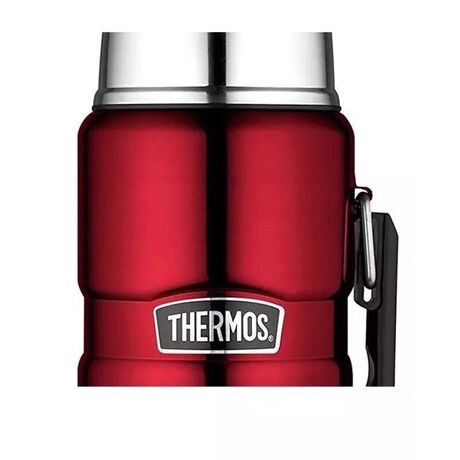 Red Thermos Insulationflask 'King' 1,2 L