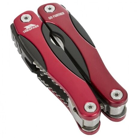 Trespass Gazonty Red Pocketknife Multitool