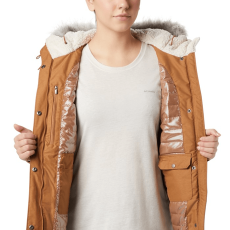 Carson Pass II Camel Brown Γυναικείο Μπουφάν Columbia