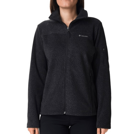 Fast Trek Printed Black Dot Print Γυναικεία Ζακέτα Fleece Columbia