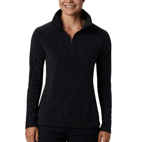 Glacial IV Black Sparkler Print Γυναικεία Μπλούζα Fleece Columbia