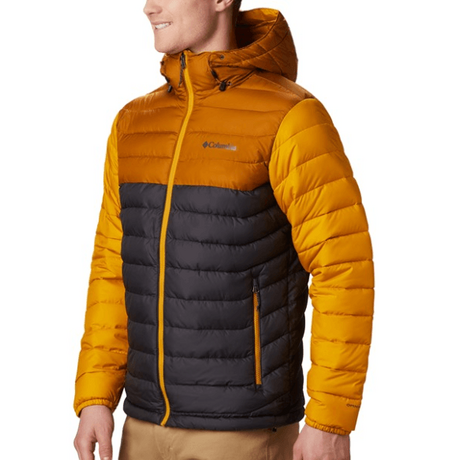 Powder Lite Hooded Shark Burnished Amber Ανδρικό Μπουφάν Columbia