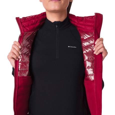 Powder Lite Vest Beet Γυναικείο Γιλέκο Columbia