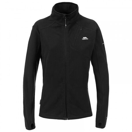 Saskia Black Γυναικεία Fleece Ζακέτα Trespass